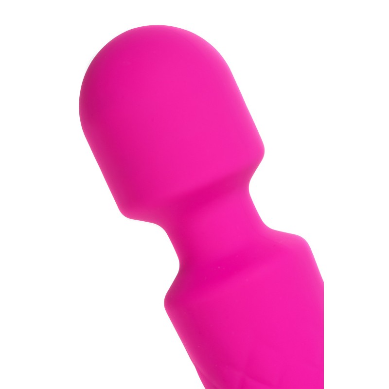 Вибромассажер Love Magic, беспроводной, силикон, розовый, 20 см