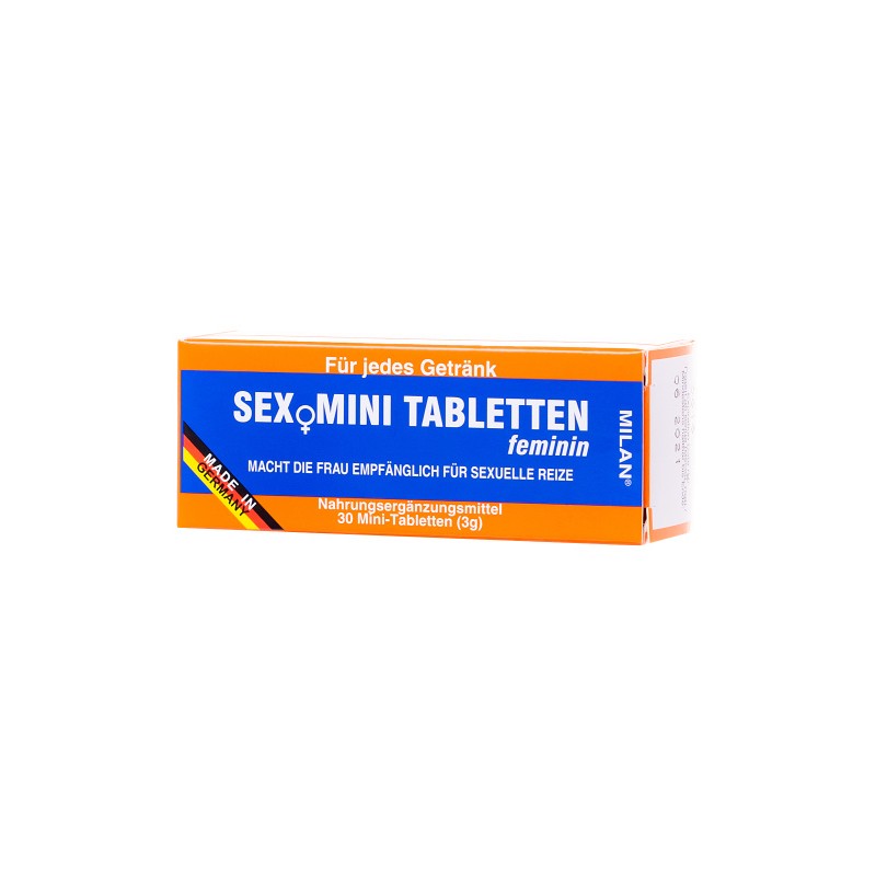 Таблетки возбуждающие Milan Sex Mini Tabletten feminin для женщин, 30 шт.