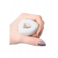 Мастурбатор нереалистичный MensMax Pucchi Cream, TPE, белый, 6,5 см