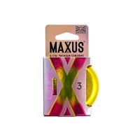 Презервативы Maxus EXOTIC MIX,  латекс, ароматизированные 3 шт.