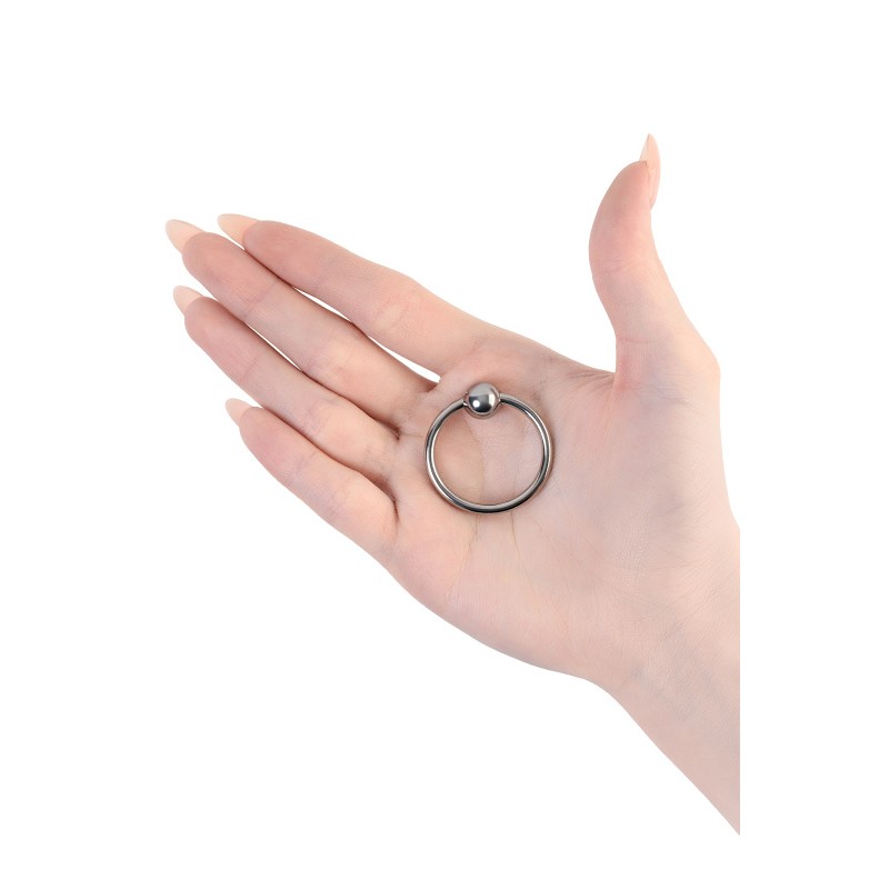 Кольцо на головку пениса TOYFA Metal, серебряное