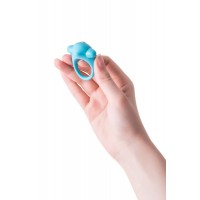 Эрекционное кольцо на пенис TOYFA A-Toys, силикон, голубой, Ø 5,4 см