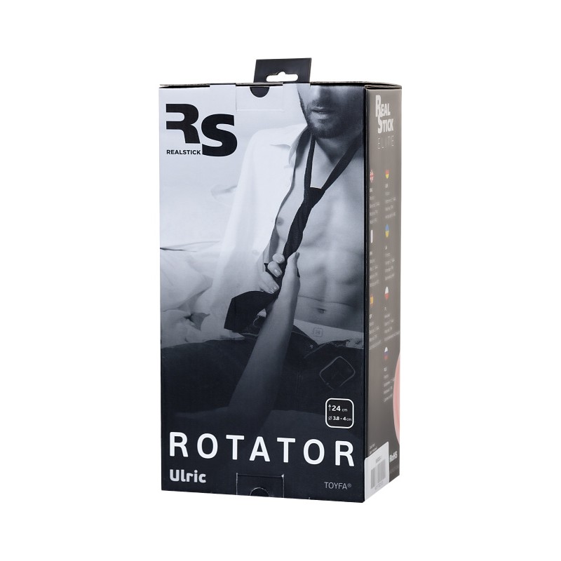 Ротатор RealStick Elite Ulric, TPR, телесный, 17 см