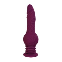 Мини секс-машина Striker с пультом ДУ, MotorLovers by TOYFA, силикон, фиолетовый, 23,5 см