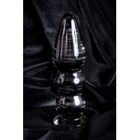 Анальная втулка Sexus Glass, стекло, прозрачный, 13 см, Ø 3,5 см