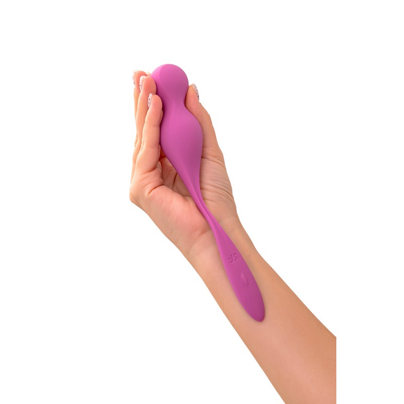 Вагинальные шарики с вибрацией Satisfyer Love Birds 1 Connect App, розовый, 22,2 см