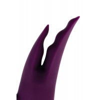 Вибронасадка на палец JOS Tessy для прелюдий, силикон, фиолетовый, 9,5 см