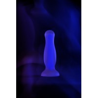 Анальная втулка светящаяся в темноте Beyond by Toyfa Namor Glow, силикон, прозрачный, 12,5 см