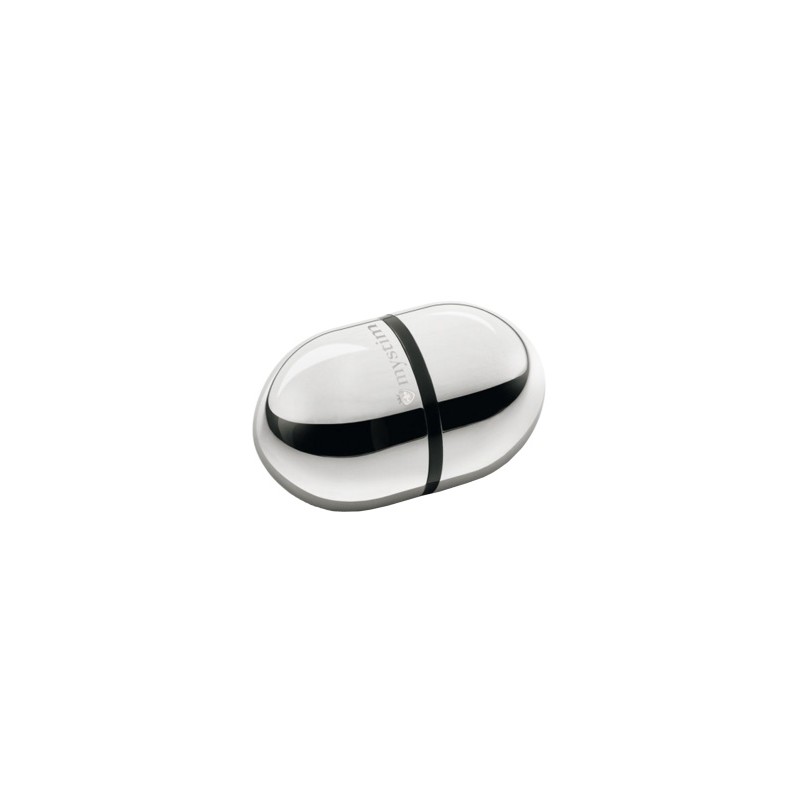 Электростимулятор яйцо Mystim Egg-cellent Egon S, хирургическая сталь, серебряный, 5.5 см