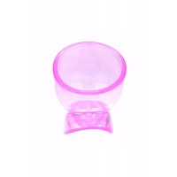 Насадка для массажера Magic Wand, силикон, розовая, 7,5 см
