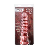 Вибратор Black&Red by TOYFA Monster Tops, силикон, красно-черный, 27 см
