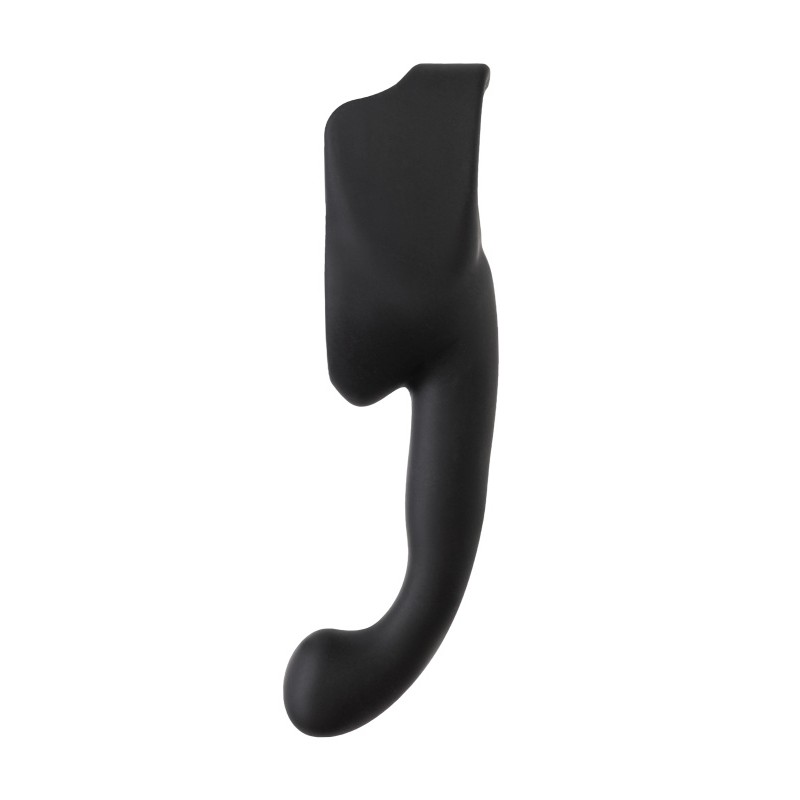 Сменная насадка мужская для  Domi 2, силикон, черный, 18 см