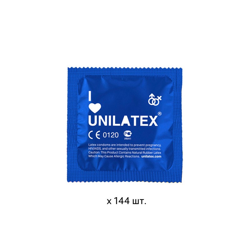 Презервативы Unilatex, multifrutis, 19 см, 5,4 см, 144 шт.