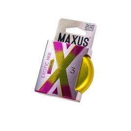 Презервативы Maxus EXOTIC MIX,  латекс, ароматизированные 3 шт.