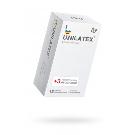 Презервативы Unilatex Multifrutis №12+3 ароматизированные ,цветные