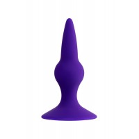 Анальная втулка ToDo by Toyfa Klapsy, силикон, фиолетовая, 10,5 см, Ø 3 см