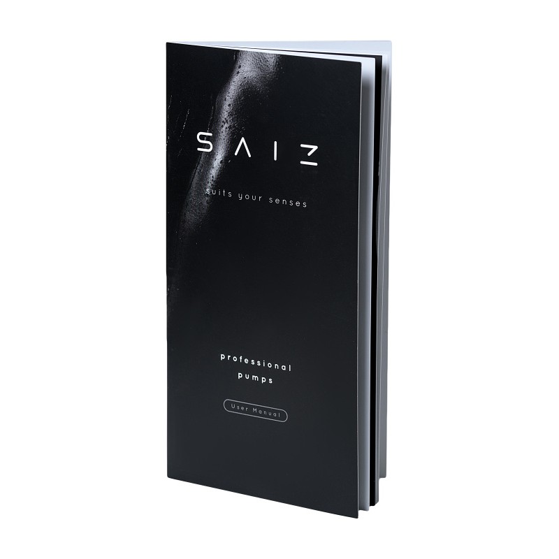 Помпа для груди SAIZ Premium - Large, ABS пластик, черный, 44,5 см