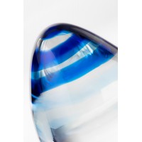 Анальная втулка Sexus Glass, стекло, прозрачная, 11,5 см, Ø 4 см