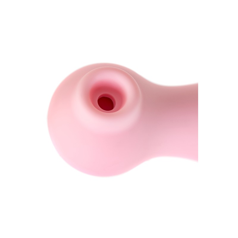 Вакуум-волновой стимулятор Flovetta Ixora, силикон, розовый, 9,8 см