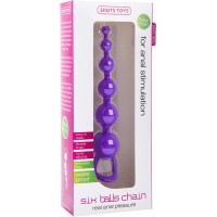 Анальная цепочка  Six Balls Chain фиолетовая