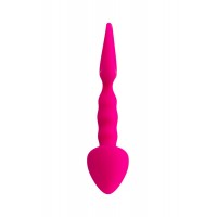 Анальная втулка ToDo by Toyfa Bong, водонепроницаемая, силикон, розовая, 12,5 см, Ø 2,5 см