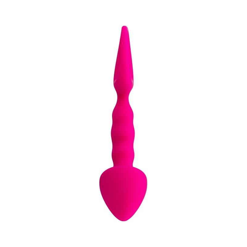 Анальная втулка ToDo by Toyfa Bong, водонепроницаемая, силикон, розовая, 12,5 см, Ø 2,5 см