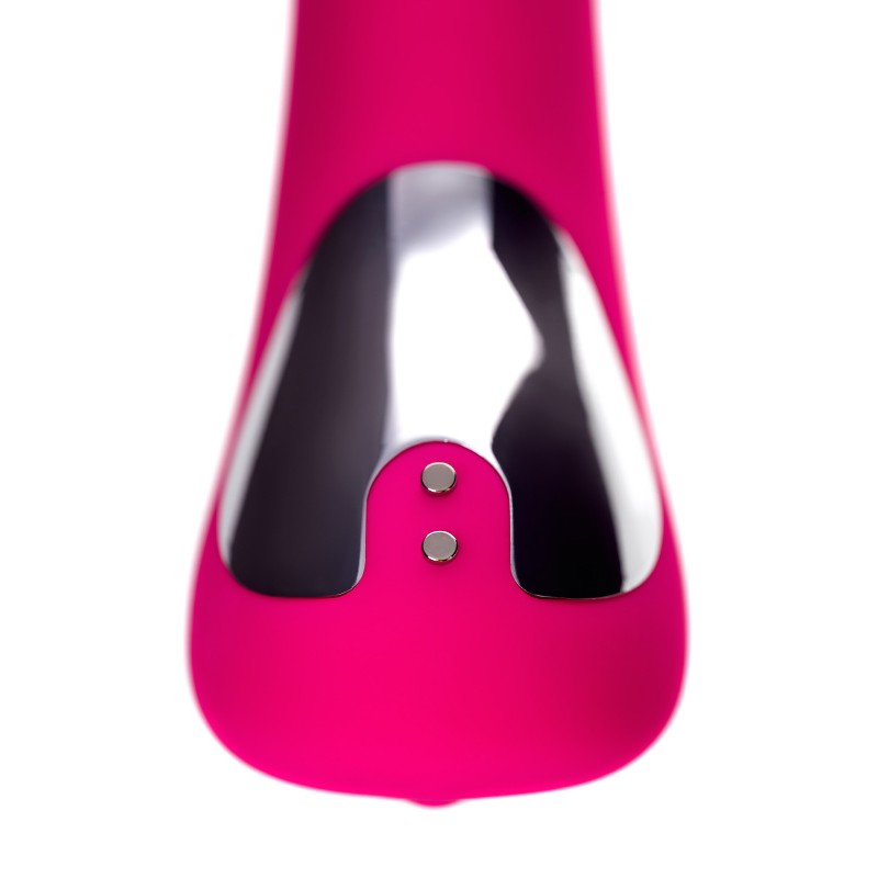 Нереалистичный вибратор LOVENSE Osci 2, силикон, розовый, 22 см