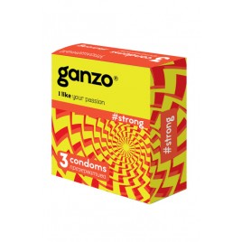 Презервативы Ganzo, strong, ультрапрочные, 3 шт.