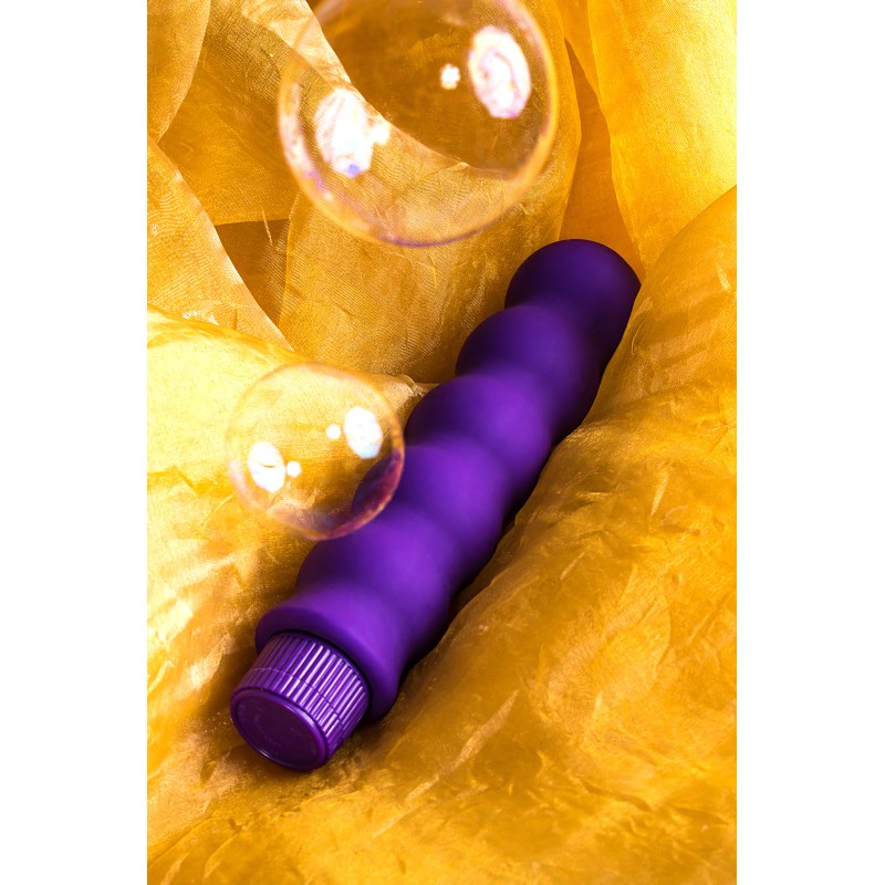Нереалистичный вибратор TOYFA A-Toys, силикон, фиолетовый, 17 см