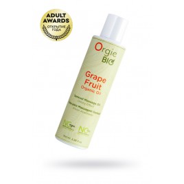 Органическое масло для массажа ORGIE Bio Grapefruit с ароматом грейпфрута, 100 мл