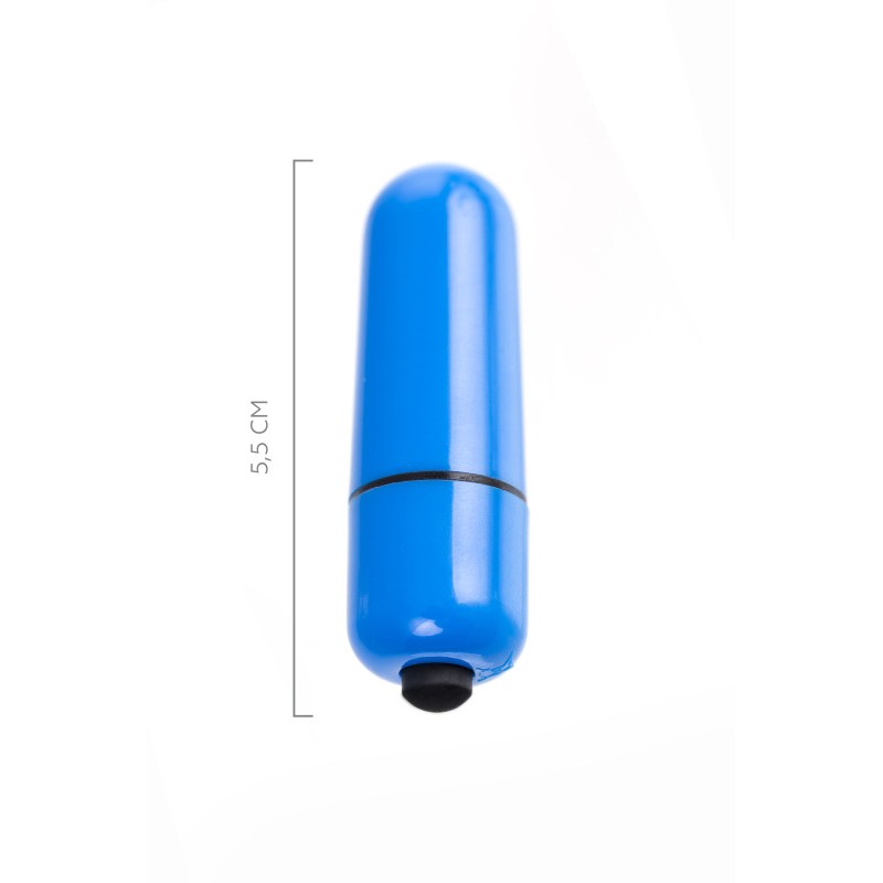 Вибропуля A-Toys Braz, ABS пластик, синий, 5,5 см., Ø1,7