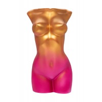 Подставка под сувенирную продукцию "Женское тело" золотой, розовый