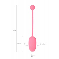 Тренажёр Кегеля Magic Motion COACH, силикон,розовый, 19 см