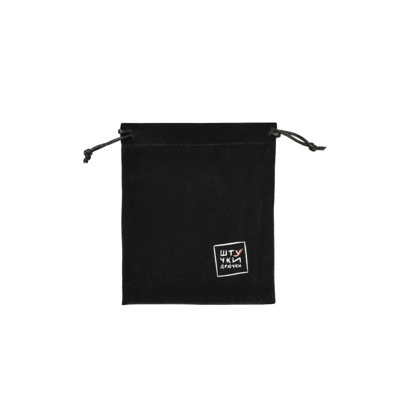 Упаковка мешочков "Штучки-дрючки" для втулок, черный, 13*15, 10шт