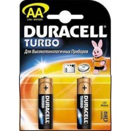 Батарейки типа АА Duracell LR6 Turbo 2 шт