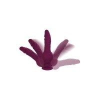 Мини секс-машина Striker с пультом ДУ, MotorLovers by TOYFA, силикон, фиолетовый, 23,5 см