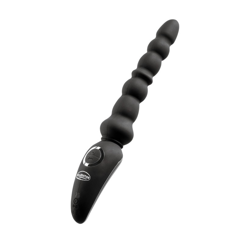 Анальный вибростимулятор MALESATION Vibro Anal Stick, силикон, черный — купить в Минске Изображение Анальный вибростимулятор MALESATION Vibro Anal Stick, силикон, черный