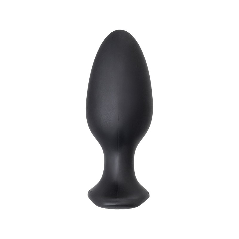 Анальная втулка LOVENSE Hush 2 (L), силикон, черная, 12,1 см