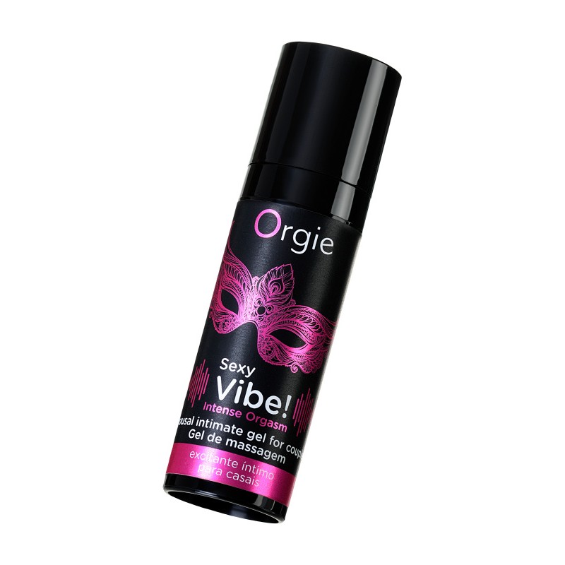 Жидкий вибратор ORGIE Sexy Vibe Intense Orgasm с покалывающим, разогревающим и охлаждающим эффектом