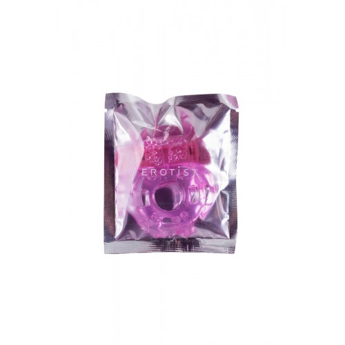 Эрекционное кольцо Erotist, TPE, розовое, 5 см