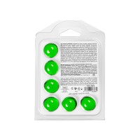 Массажное масло SECRET PLAY BRAZILIAN BALLS, мята, 6 х 4 гр
