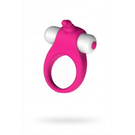 Эрекционное кольцо на пенис S-HANDE Duet, силикон, розовое, Ø 3 см