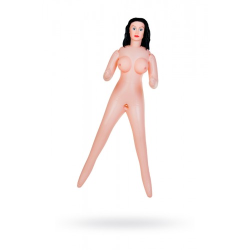 Кукла надувная Dolls-X by TOYFA Kaylee с реалистичной головой, брюнетка, кибер вставка вагина – анус