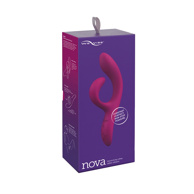 Вибратор WE-VIBE Nova 2, розовый, 21,7 см