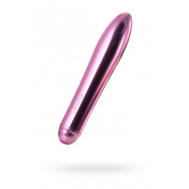 Нереалистичный вибратор Nalone Amore, металл, розовый, 16 см