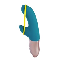 Вибратор Fun Factory AMORINO, силикон, голубой, 17 см