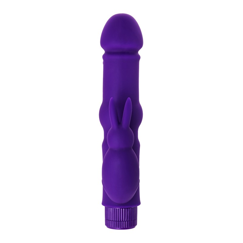 Нереалистичный вибратор TOYFA A-Toys, силикон, фиолетовый, 18 см