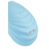 Вакуум-волновой стимулятор клитора Qli by Flovetta Scall, силикон, голубой, 6 см