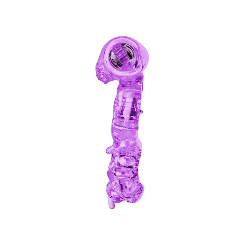 Виброкольцо TOYFA, TPE, фиолетовый
