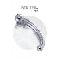 Металлический дилдо Metal by Toyfa, металл, серебристый, 21 см